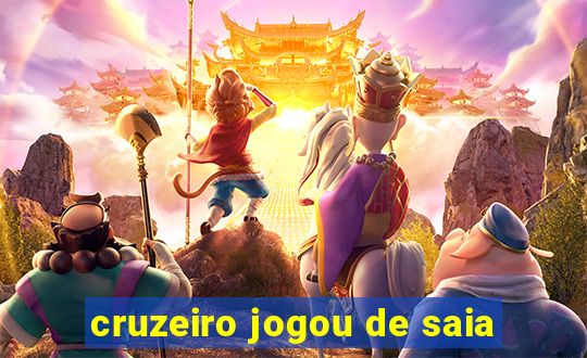 cruzeiro jogou de saia